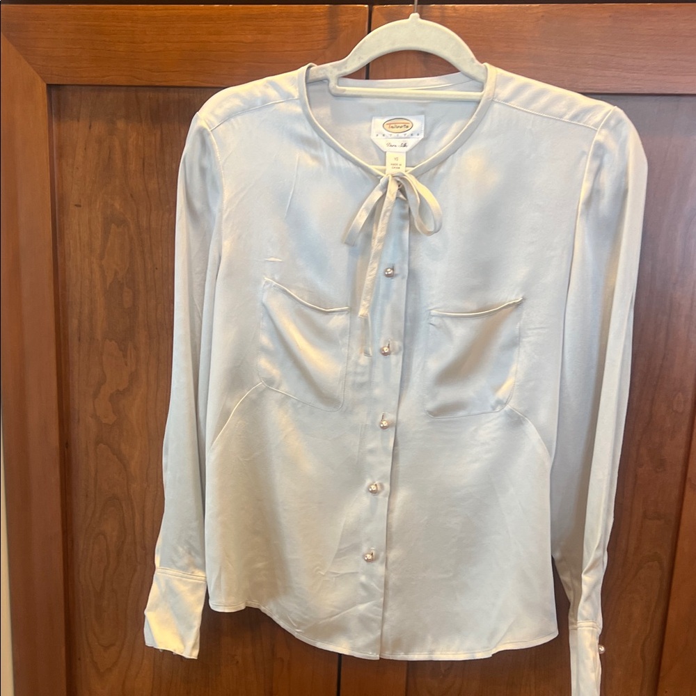 Talbots Petite Silk Blouse